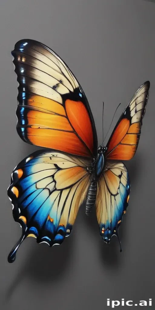 drawing butterfly