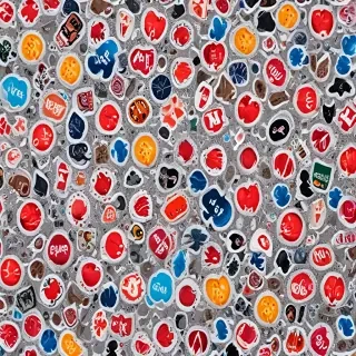 sticker texture