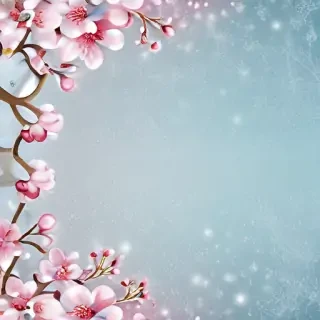 january background