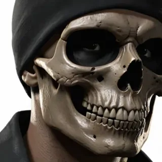 skull face png