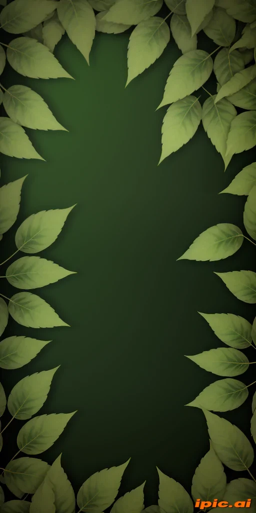 green leaves background