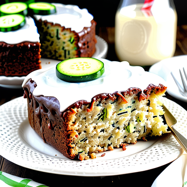 zucchini cake with cake mix