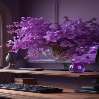computer wallpaper purple
