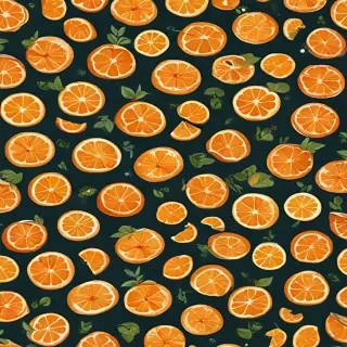 orange cute wallpaper