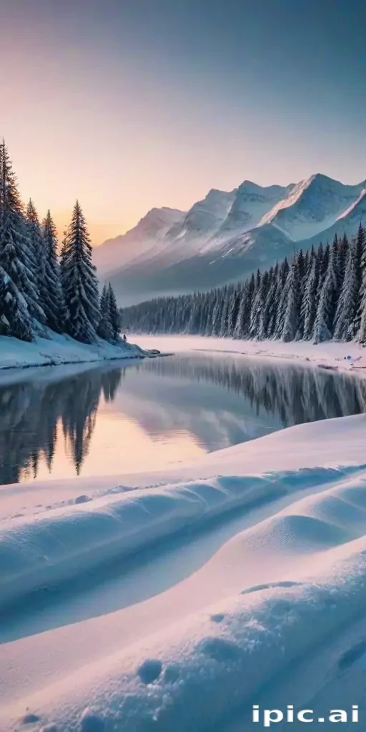 winter iphone wallpaper 4k