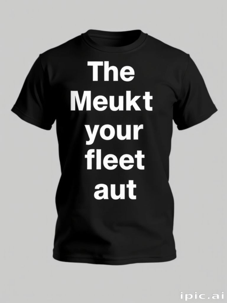 black t shirt mockup free