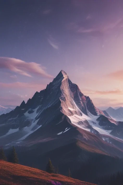 aesthetic mountain wallpaper