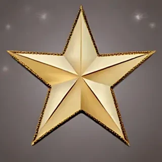christmas star clipart