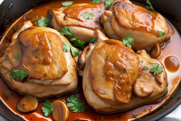 chicken marsala with chicken thighs
