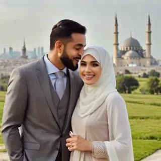 muslim couple