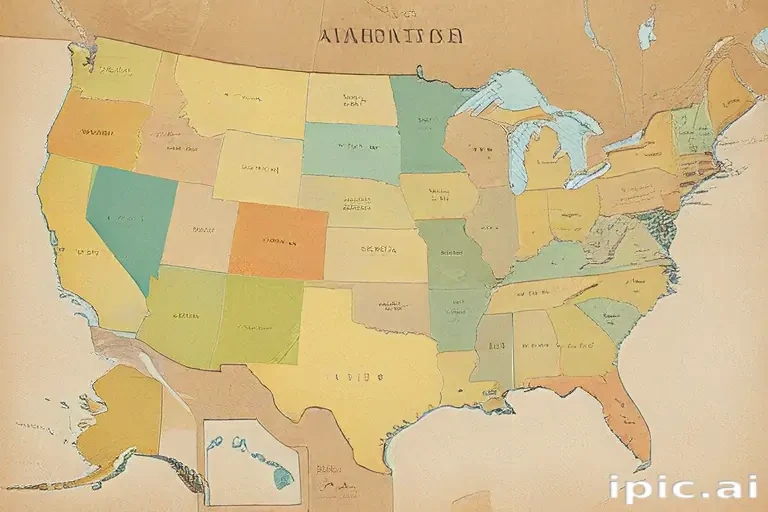 u.s. map