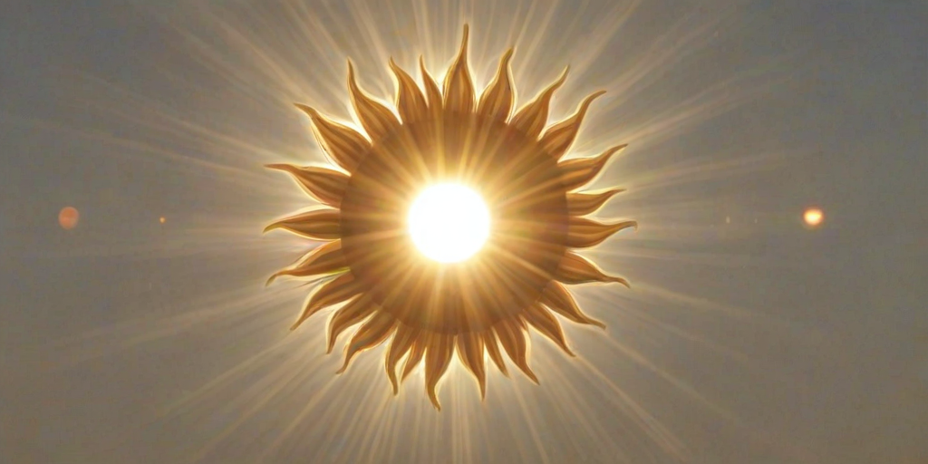 transparent sun