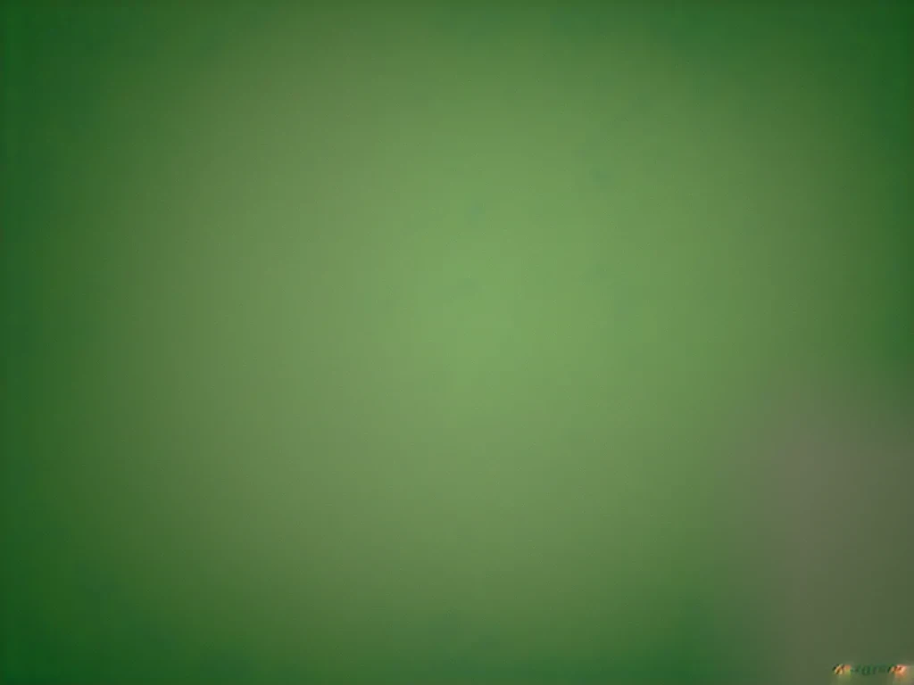 plain green background