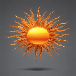 sun transparent background