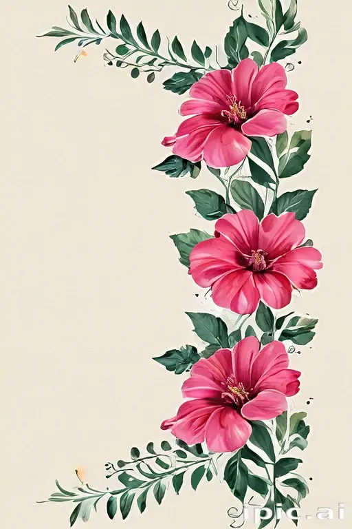border flower png
