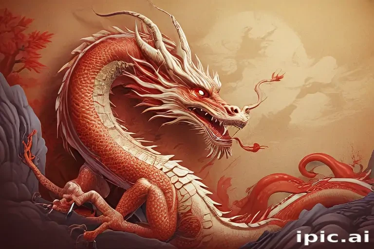 chinese dragon background
