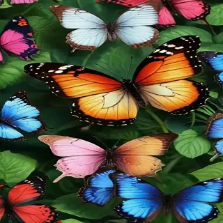 beautiful butterflies wallpaper
