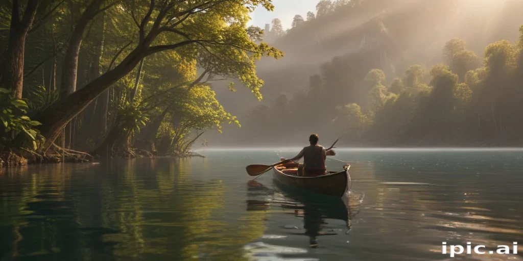 canoeing png
