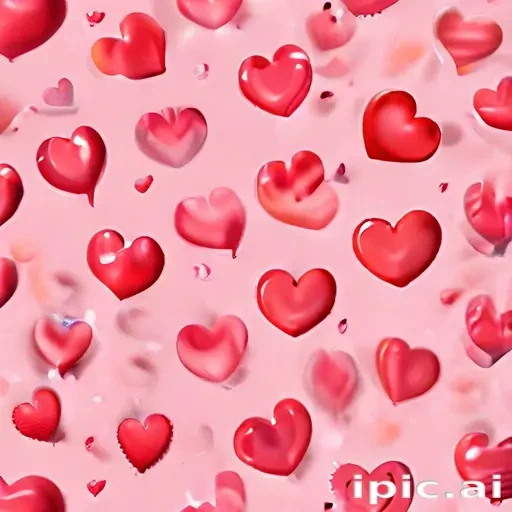 heart background aesthetic