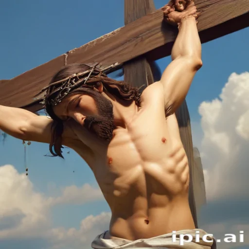 image of jesus on the cross