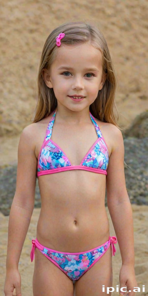 ai little girl bikini