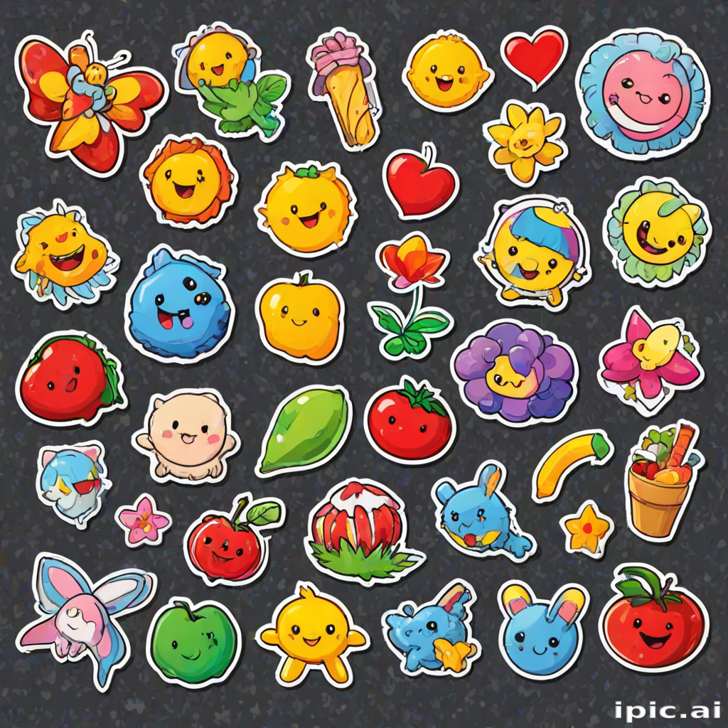 stickers clipart