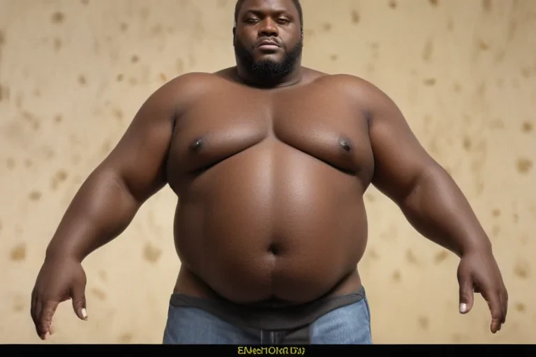 fat man black