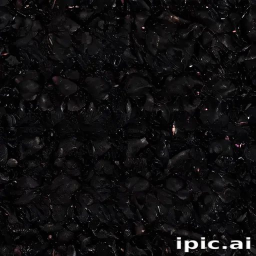 black background glitter