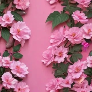 pink background cute