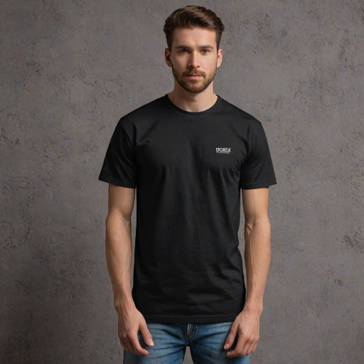 black mockup t shirt