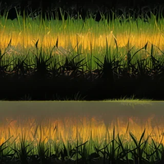 grass silhouette
