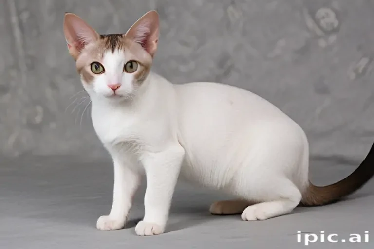 oriental bicolor cat breed