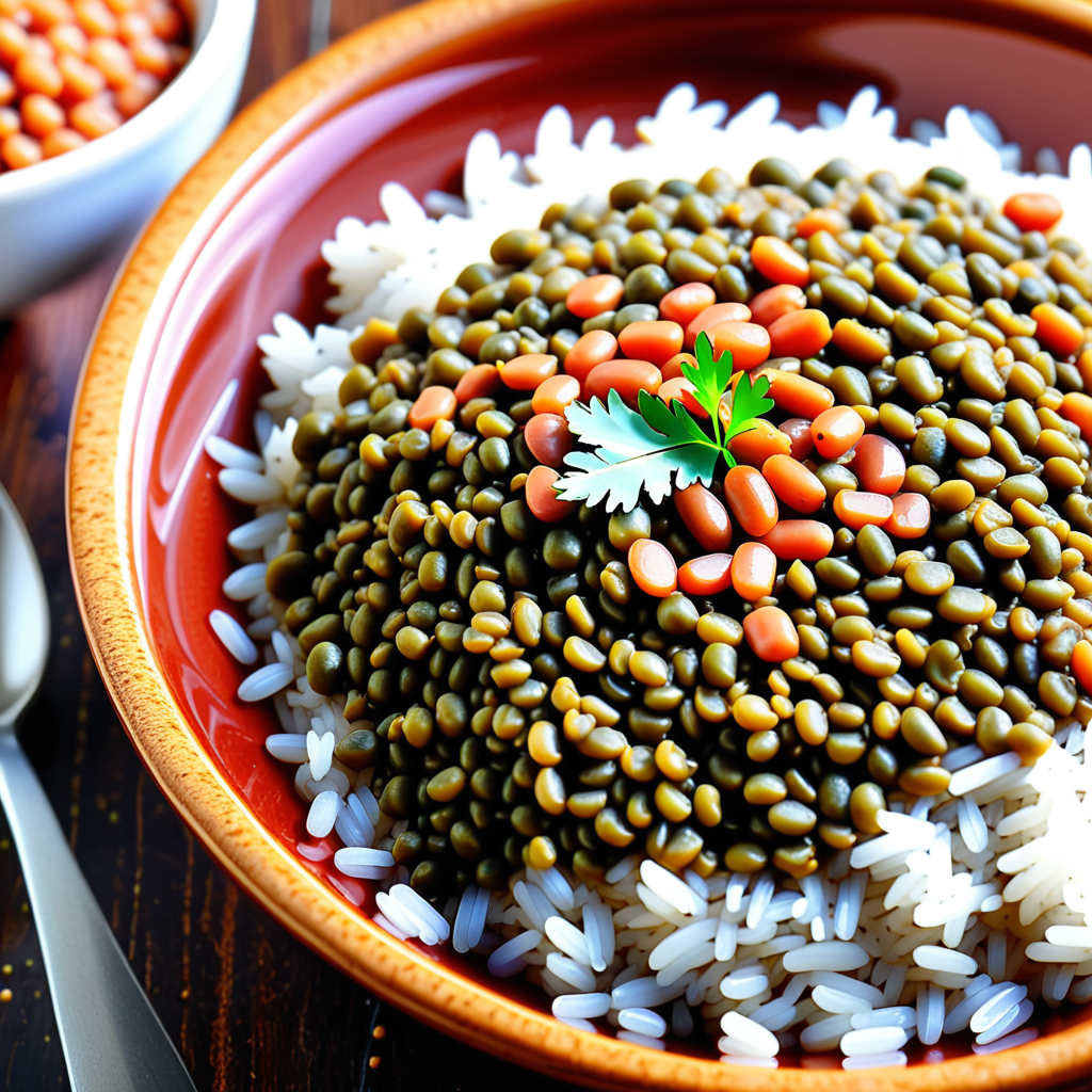 how to cook lentils in rice cooker