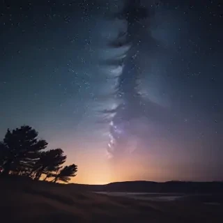 starry background iphone