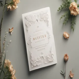 greeting card mockup