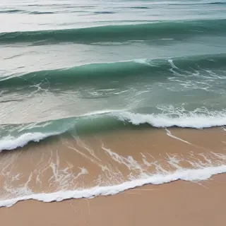 waves transparent