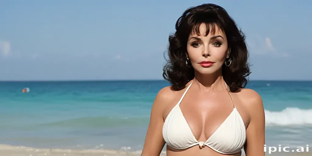 joan collins bikini
