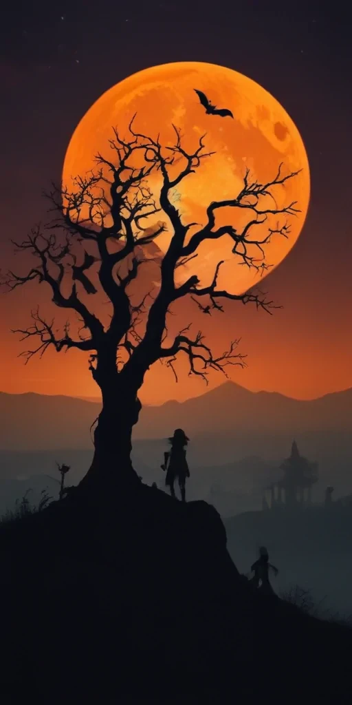 halloween silhouette