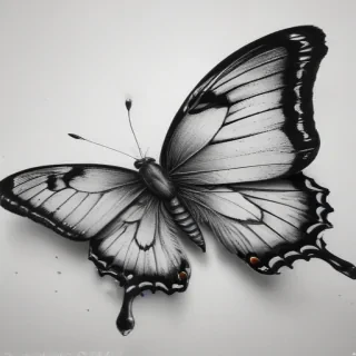 buttefly drawing