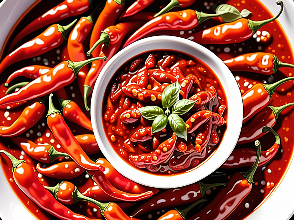 spicy calabrian chili red sauce