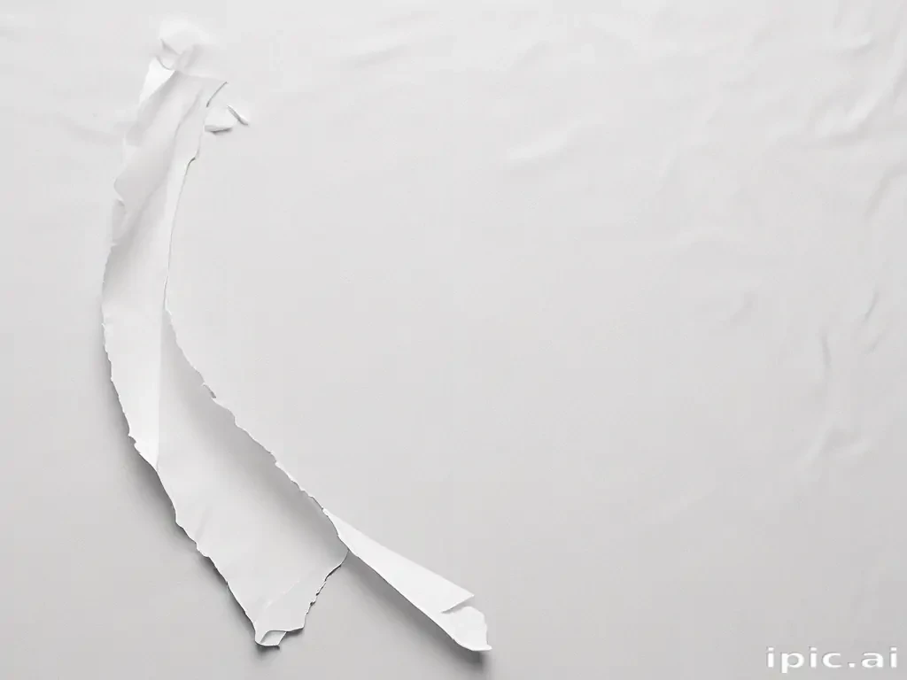 torn paper transparent