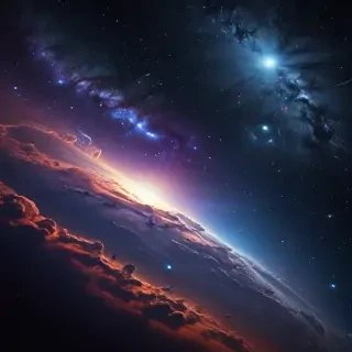 iphone space wallpaper