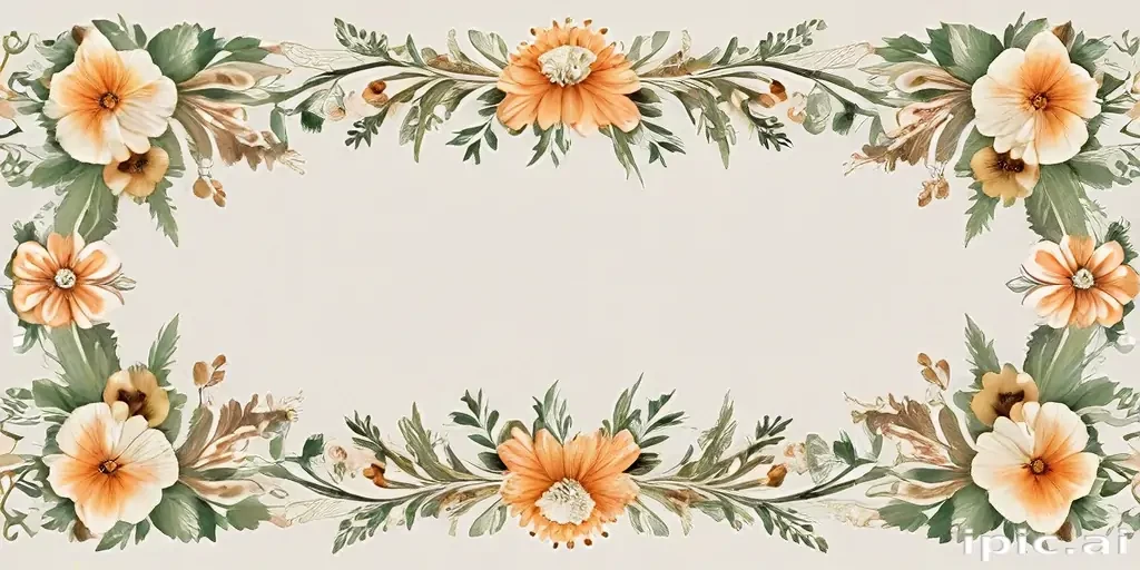 floral border png