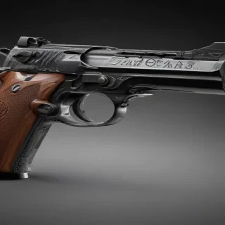 gun with transparent background