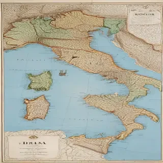 map of italy