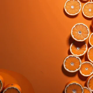 aesthetic orange backgrounds