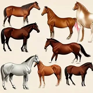 horses clip art