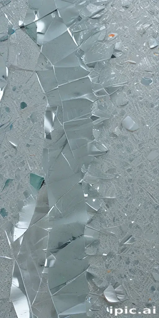 broken glass texture