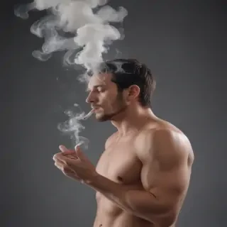 smoking transparent background