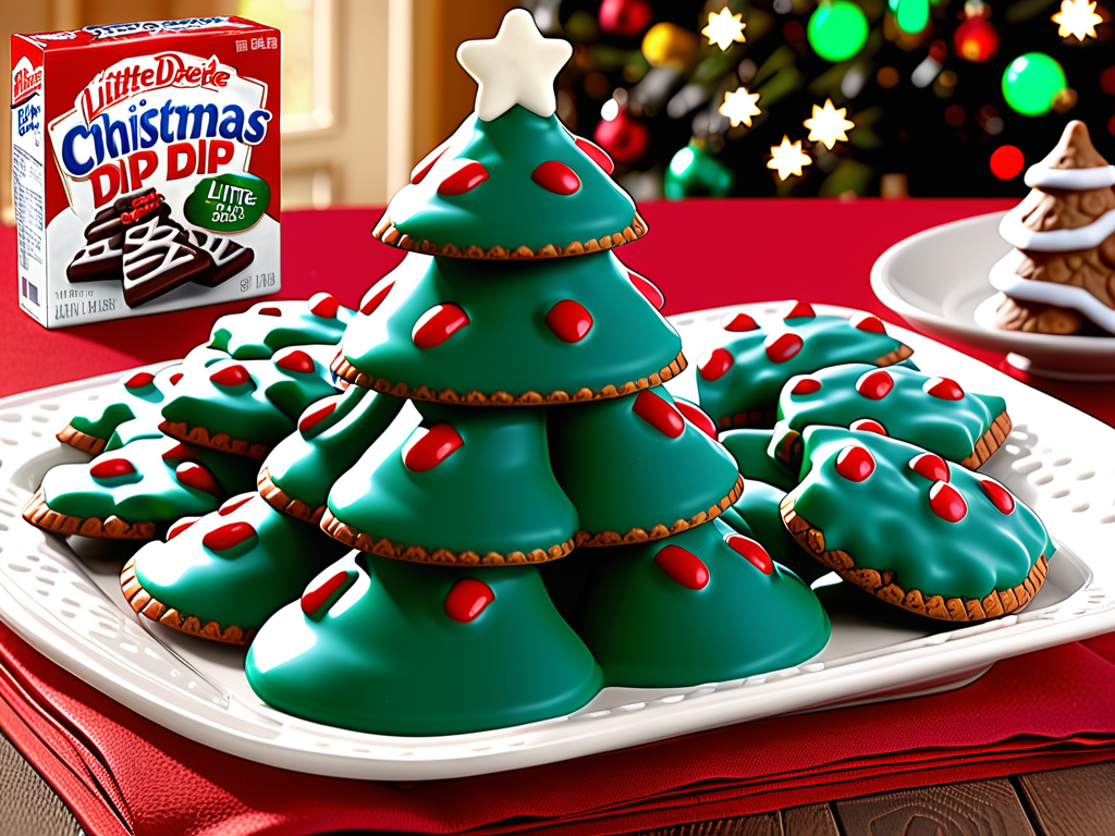 christmas tree dip little debbie
